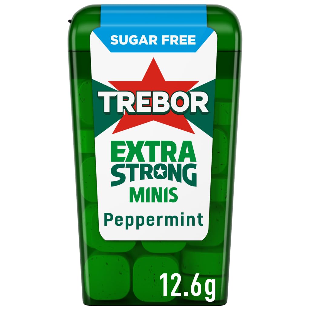 Trebor Mighties Sugar Free Mints, 12.5g