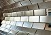 Vogue T Brushed Stainless Steel Brick Mosaic Tile 2x4 Subway Mesh-Mounted for Kitchen Backsplash Bathroom Wall Fireplace Accent, Not Peel and Stick