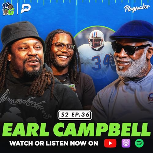 Marshawn Lynch and Earl Campbell on Texas Roots , Jim Brown & Old School RB Mentality