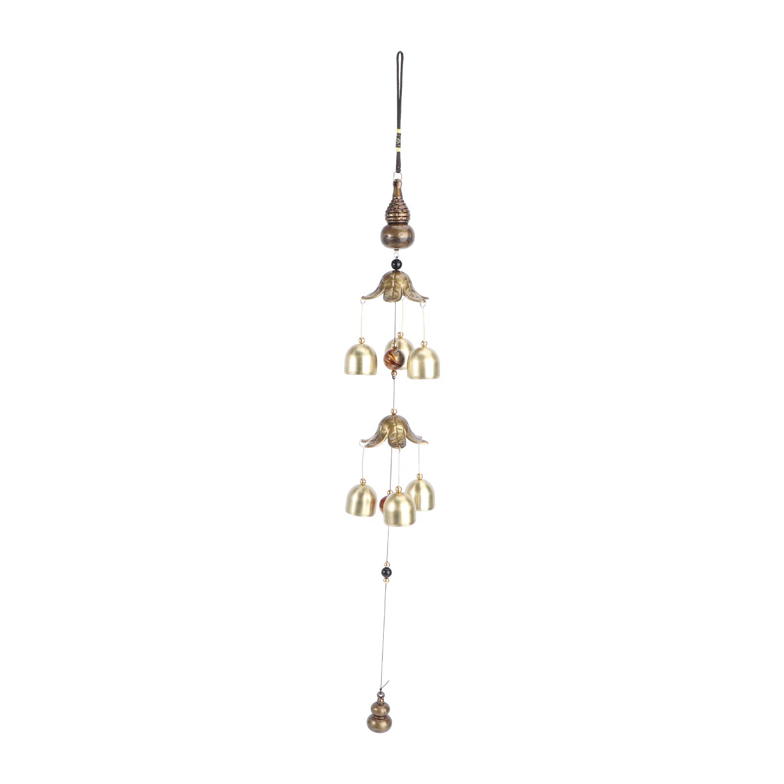 SOIMISS Chinese Styled Wind Chime Indoor Metal Wind Bell for Hanging Chime Decor Alloy Bells for Birthday Celebration