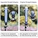 1/4 Inch Aluminum Metal Camera Mount Adapter, Conversion Camera Tripod Mount Compatible with GoPro Hero 13/12/11/10/9/8 Black,Other Action Cameras and Other Standard 1/4 Accessories（2 Packs）