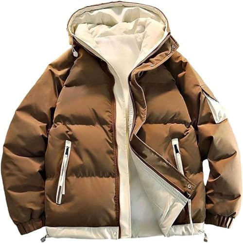 Veste bouffante pour homme idéale pour les sorties en ville en hiver