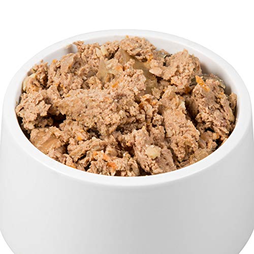 Sanoro Menü Classic Huhn mit 55% Fleischanteil - Premium Hundefutter in Teil-Bio-Qualität - Huhn mit Bio-Kartoffel, Bio-Karotte, Bio-Apfel und Bio-Hüttenkäse - singleprotein (6 x 800g).