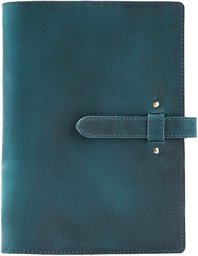 TREXD - Cuaderno de cuero A5 diario de viaje agenda de bocetos agenda de regalo de cumpleaños escolar color C tamaño A5