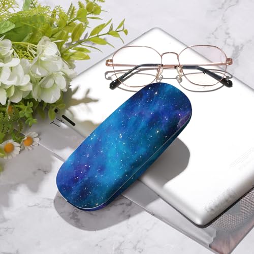 Image of Glasses Case Hard Shell,Portable Protective Eyeglasses Case, Eyeglass Holder Box with Cleaning Cloth, for men women