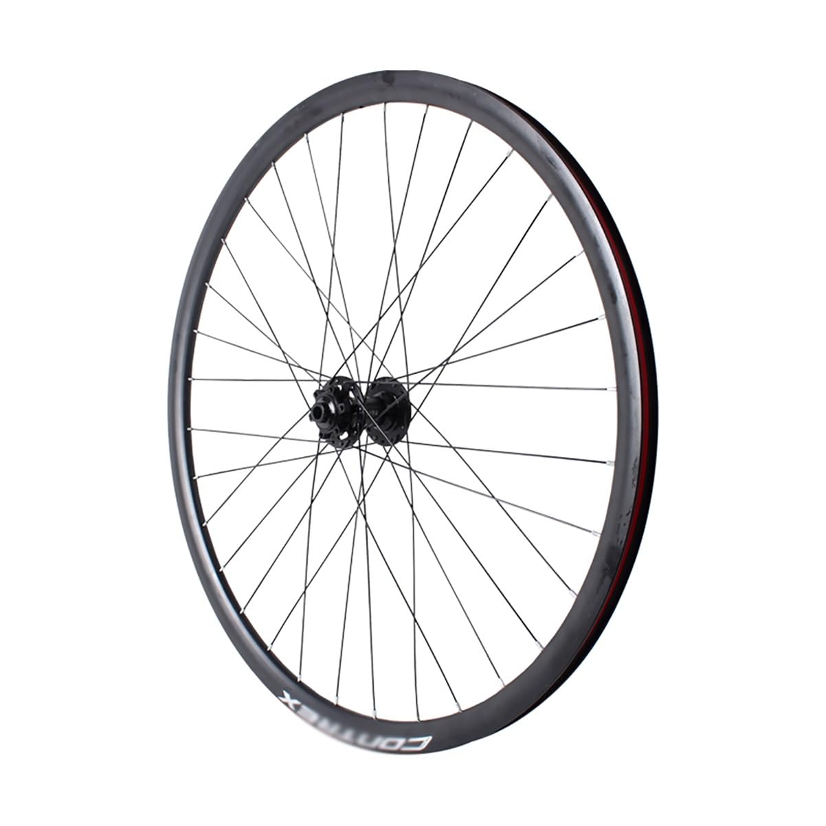 ZXGSXIOU 700C Road Bike Wheelset Aluminum Alloy Double Layer Rims Disc Brake Thru Axle 12x100MM/12x142MM Front Rear Wheels 32H Hubs For 8/9/10/11/12 Speed Cassette