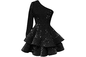 Sparkling Embellished Sequin Prom Dress
