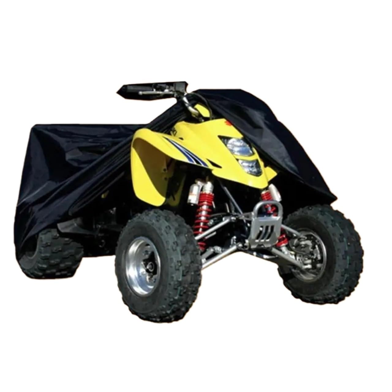 Wodoodporny pokrowiec na motocykl Poliestrowy pokrowiec na samochód z torbą do przechowywania Pokrowiec do przechowywania ATV Pyłoszczelny, wodoodporny, duży quad Uniwersalny pokrywa samochoduwodoodpo