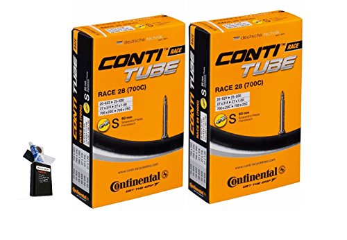 Continental 42MM Presta Valve Bicycle Tube Pack of 2
