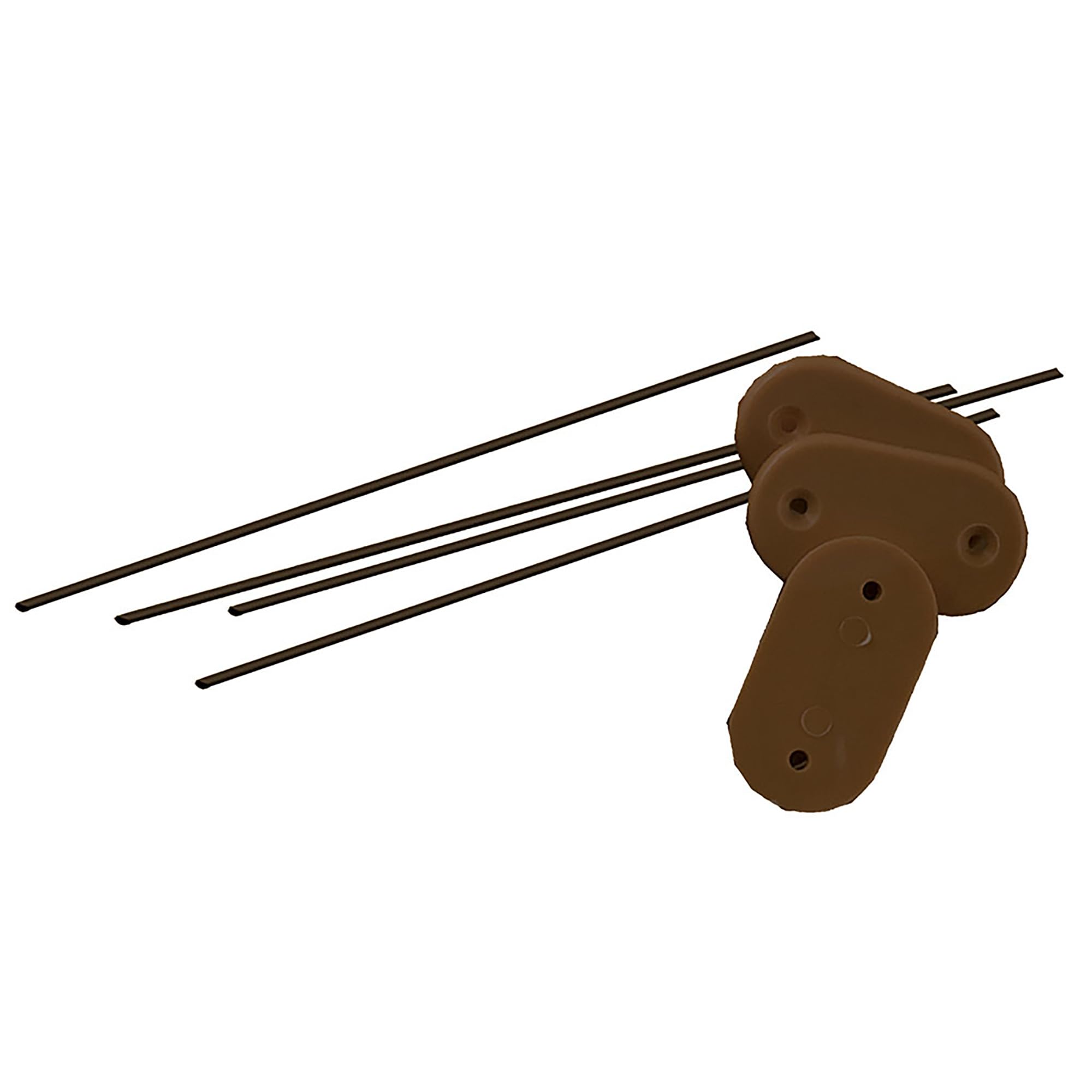 Fascette Per Cannicci Tenax - Confezione Da 26 Pezzi, Verde, Per Fissare Cannicci Sintetici E Arelle