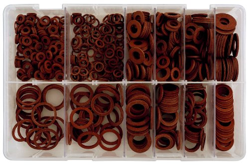 Assorted fibre washers pour stopper les fuites de plomberie sans changer de raccord