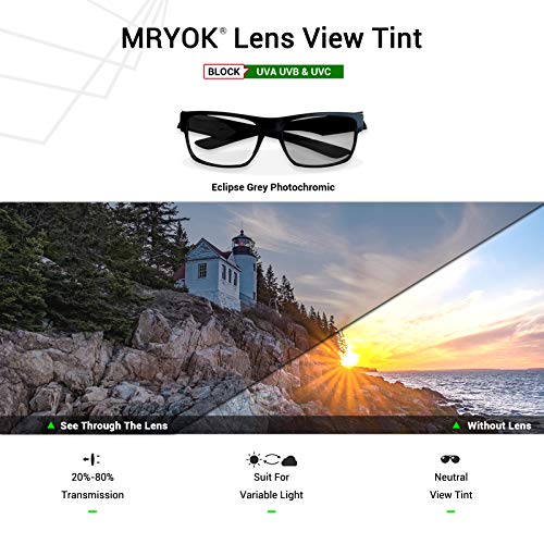 Image of Mryok Replacement Lenses Compatible with Ray-Ban Meta Headliner RW4009 50mm / Gen 2 RW4013 50mm Smart Glasses, HD Polarized