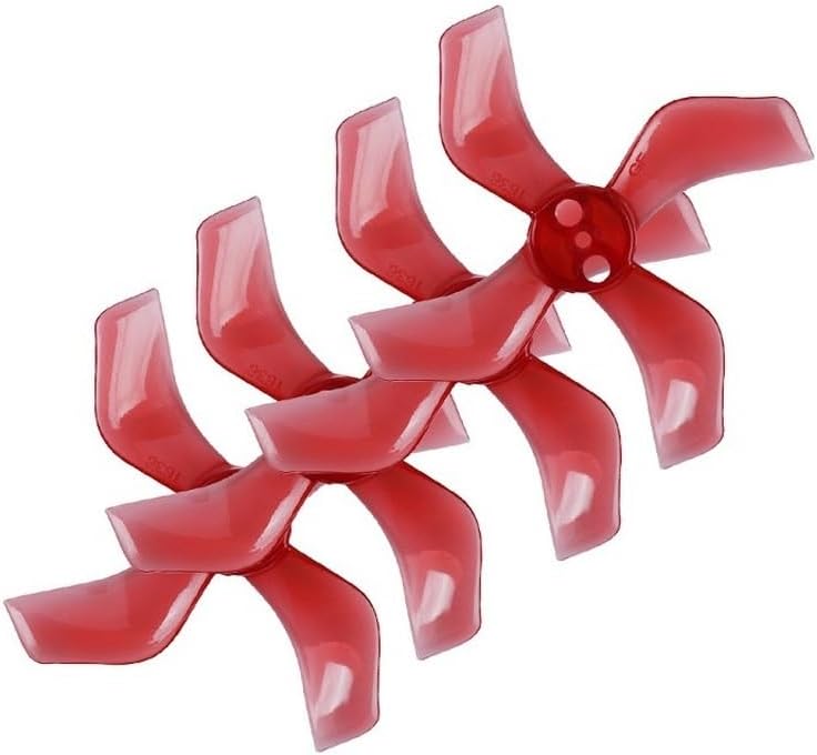 {おもちゃの部品} 1636 40mm 1。6x3.6x4 4-刃 パソコンPropeller 1mm 1.5mm RC FPVレー