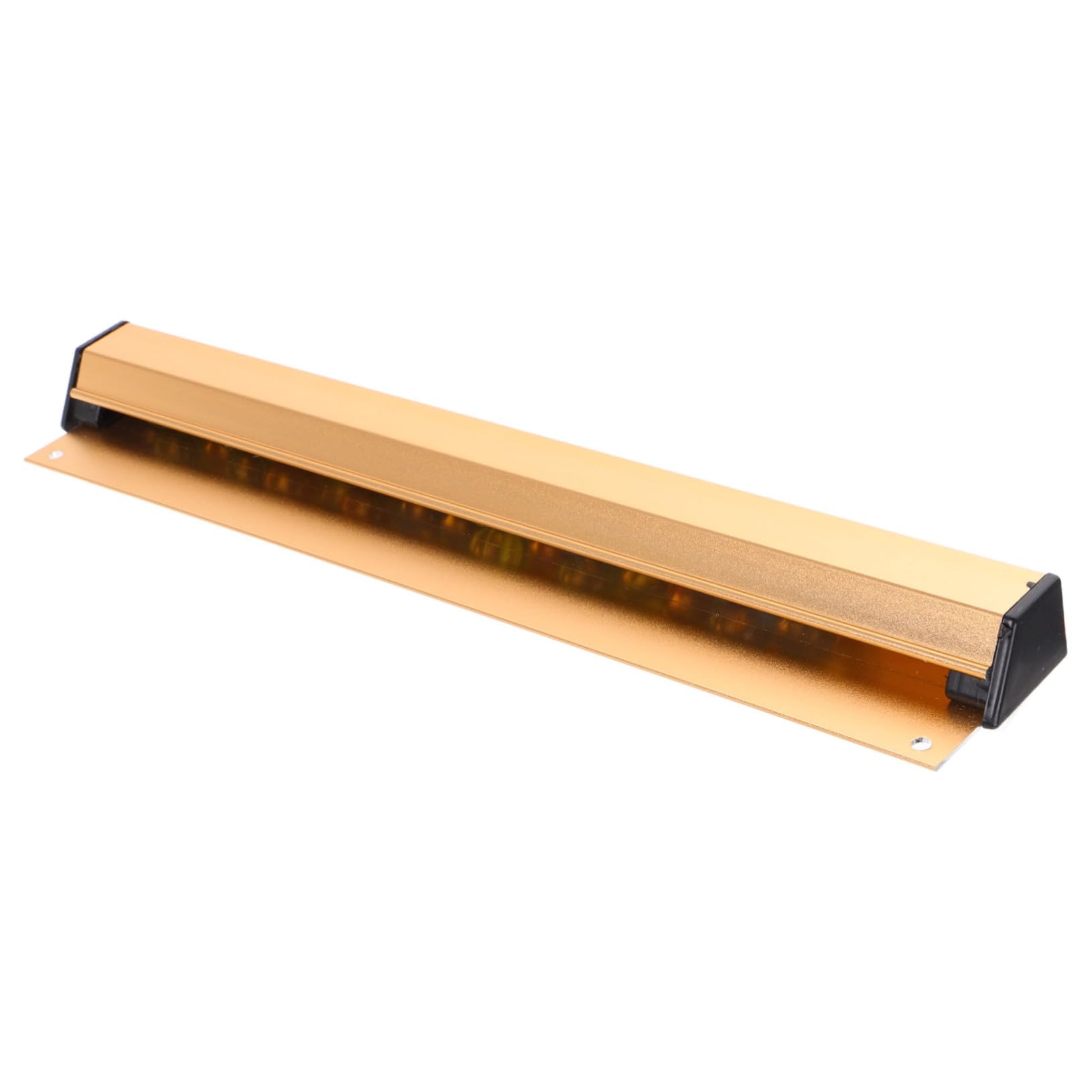IMIKEYA Wall Mounted Golden Metal Menu Clip Holder Restaurant Ticket Rack for Bills and Orders Display for Cafes Pubs and Kitchens