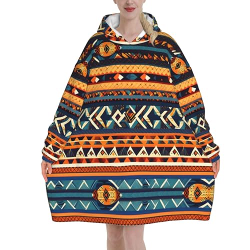 Couverture à capuche portable contre le froid à la maison en peluche