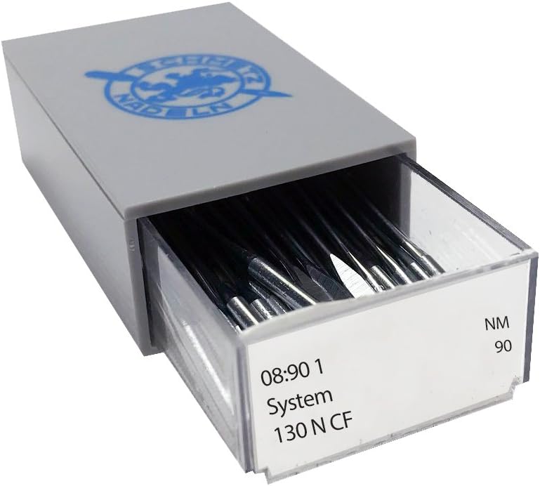 SCHMETZ Chrome Topstitch Household Sewing Machine Needles, Size 90/14, Bulk