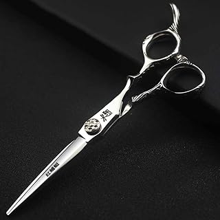 Tesoura de cabeleireiro especial importada do Japão 440c aço inoxidável 6 polegadas tesoura profissional cabeleireiro cabeleireiro corte de cabelo em tesouras esparsas (tesoura de corte)