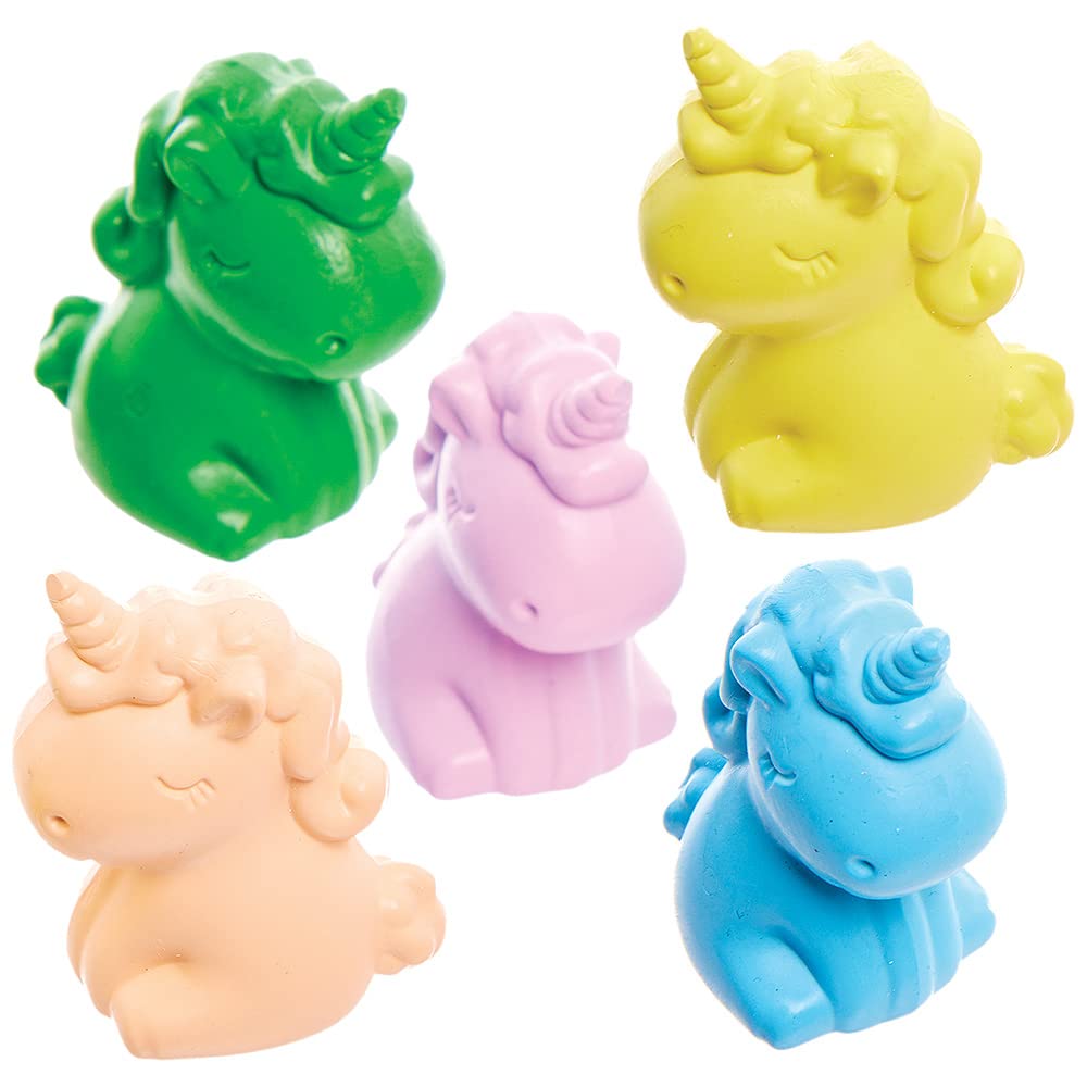 Paperelle Unicorno Arcobaleno Baker Ross In Gomma - Confezione Da 4, Per Feste E Giochi Bambini - Foto 10
