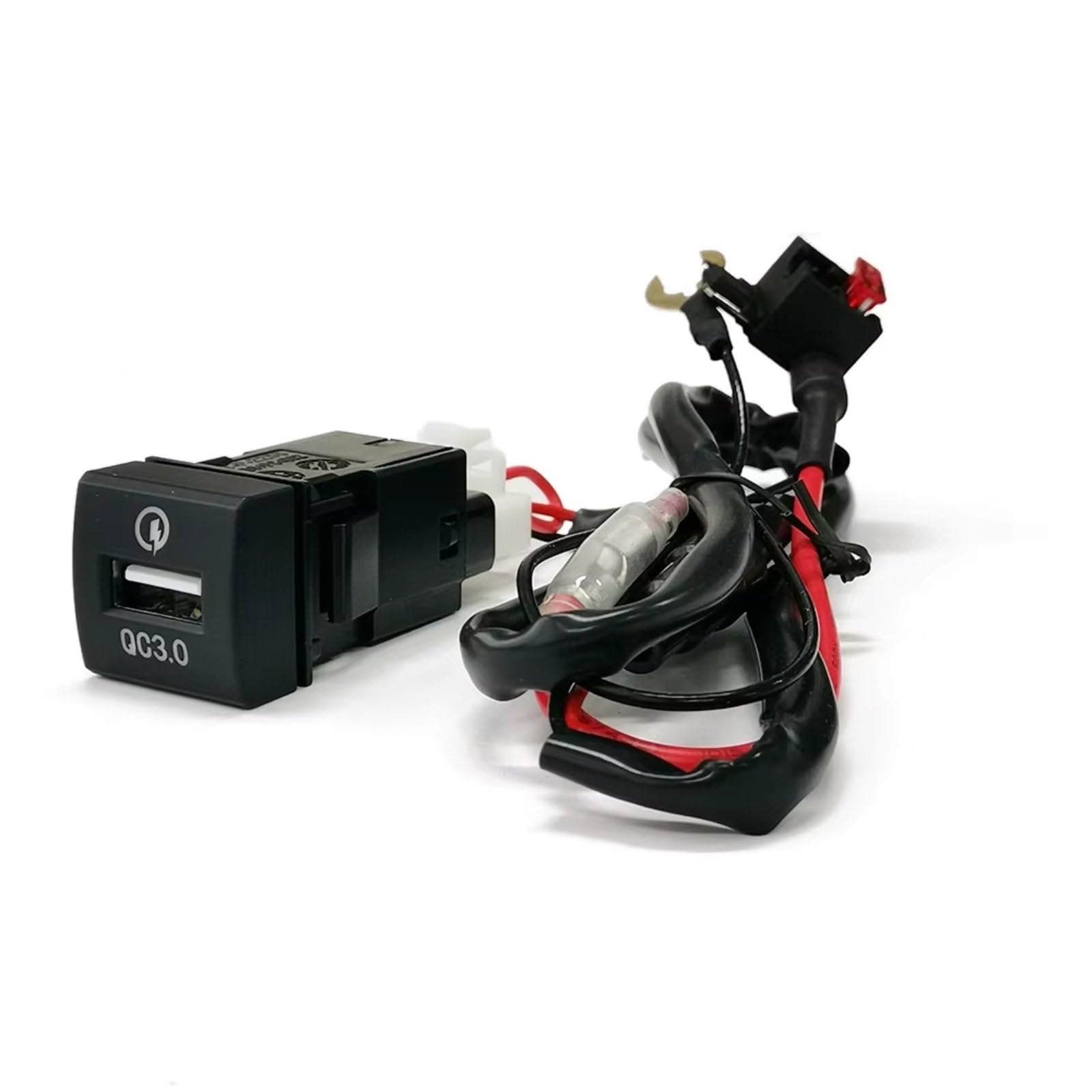 Consola USB Compatible Con Toyota Para Camry 2019 2020 2021 Coche Para Cargador Carga Rápida QC3.0 Botón Adaptador Carga Teléfono Automático Puerto USB Coche