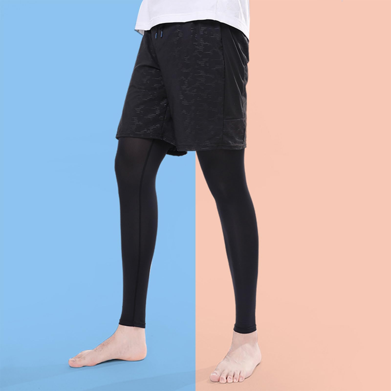 Manchon en soie glacée pour femme - Protection solaire - Accessoires cyclisme extérieur