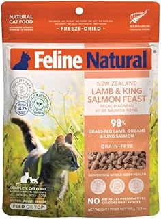 Feline High Protein Cat Food: Lamb & Salmon