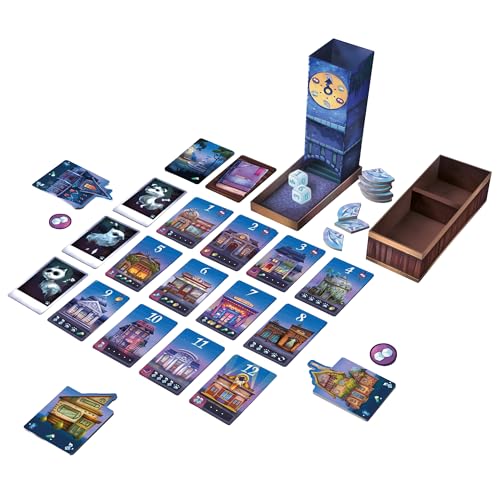 Spooky Tower juego de mesa estrategia familiar rápido miniatura 4
