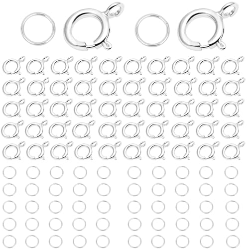 AD Beads Spring Clasps 14K Gold Plated and Silver Plated