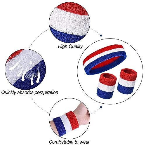SamHeng 6 Pieces Sweatband Set - Image 3