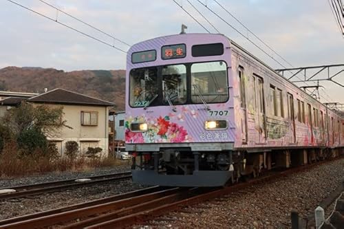 【日本の風景ポストカード】秩父鉄道7500系「彩色兼備」の葉書ハガキはがき photo by MIROのサムネイル