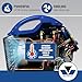 Mastercool 69000 Refrigerant Recovery System – Compact, Oil-Less Compressor, Works with All Refrigerants, Auto Shut-Off