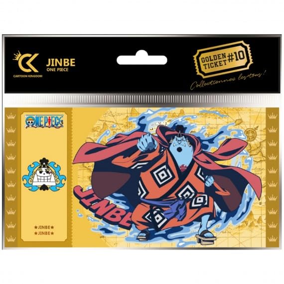 Cartoon Kingdom - Golden Ticket One Piece - Jinbe - 3760375863125