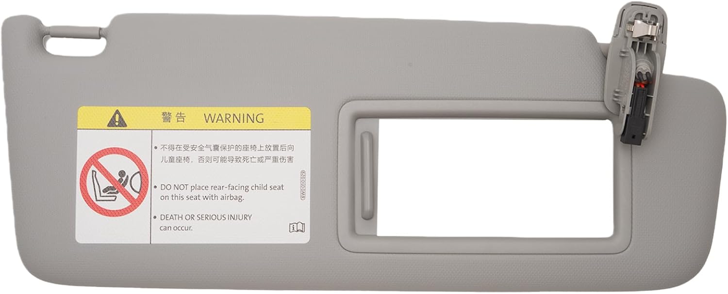 Passenger Right Side Sun Visor Compatible with Audi A4 A5 S4 S5 B9 F5 2017-2022 Q5 2018-2021, OE:8WD857551, 8WD857552, Front Left Right Sun Protection Shade Sunshadeards