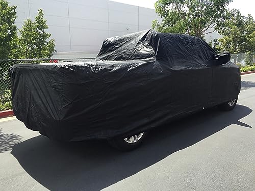 Image of CarsCover Custom Fits for Dodge Ram 1500 2500 3500 Crew Cab 6.4ft Bed Box Short Bed Xtrashield Black Truck Car Cover
