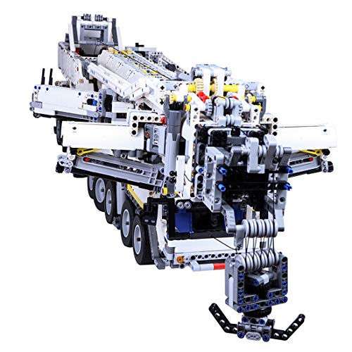 Gettesy Technik Bausteine Ferngesteuerte Auto, 7692 Klemmbausteine Technik RC Mammoth Giant Crane Modell für Liebherr… – Bild 5