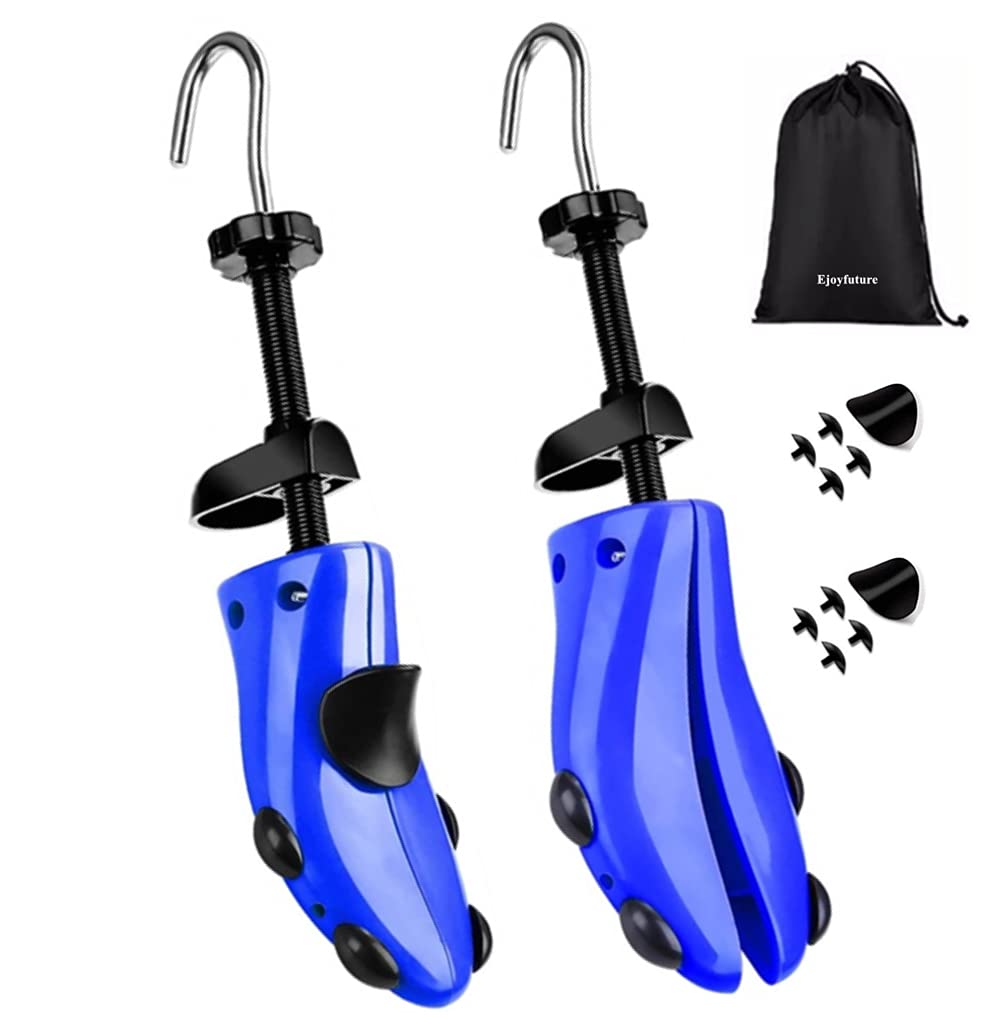 Extensor de zapatos de dos vías, ajustable, longitud y anchura, unisex, gran árbol de zapatos, buen moldeador, tamaño de mujer (5.5-10) y M (6-9)