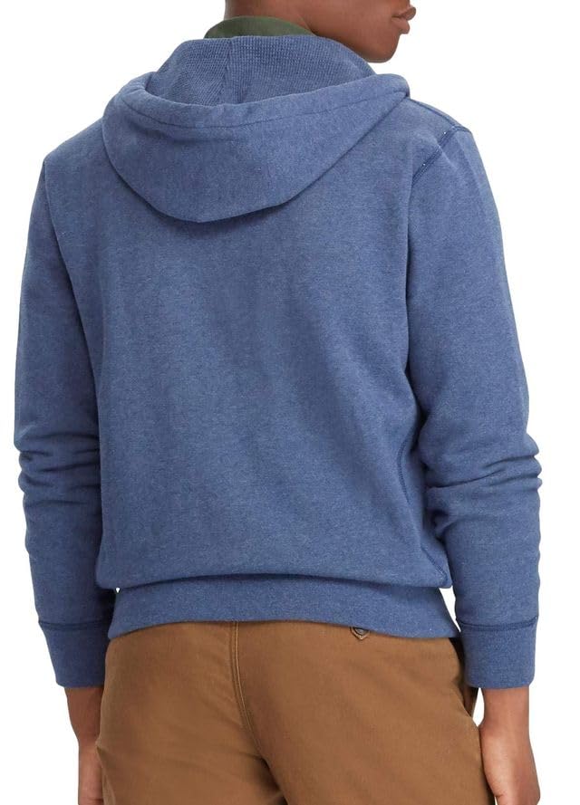 Image of POLO RALPH LAUREN Double-Knit Full Zip Hoodie