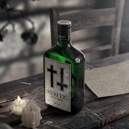 Variante de HERETIC herbs liqueur licor de hierbas 70 cl