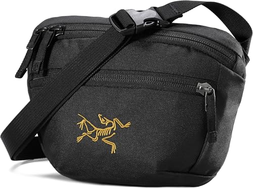 Arcteryx Mantis 1 Waist Pack | Versatile 1.5L Waist Pack | 24K Black One Size