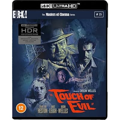 TOUCH OF EVIL (Masters of Cinema) Standard Edition 2-Disc 4K Ultra HD Blu-ray