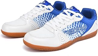 [FEEDU] 卓球シューズ メンズ レディース 卓球シューズ 白 ジュニア バドミントンシュ ーズ メンズ 体育館シュー ズ 大人 運動靴 試合用シュ ーズ 室内スポーツ クッション性 衝撃吸収 滑り止め 通気性 軽量