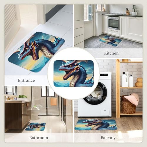 Tapis de sol résistant à la décoloration 40 x 60 cm JKIEGOQ - 8