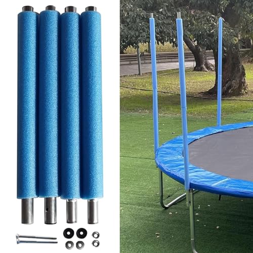 Trampolin Stangen Ersatz,4 Stück Schaumstoff-Trampolinstangen 1.96...