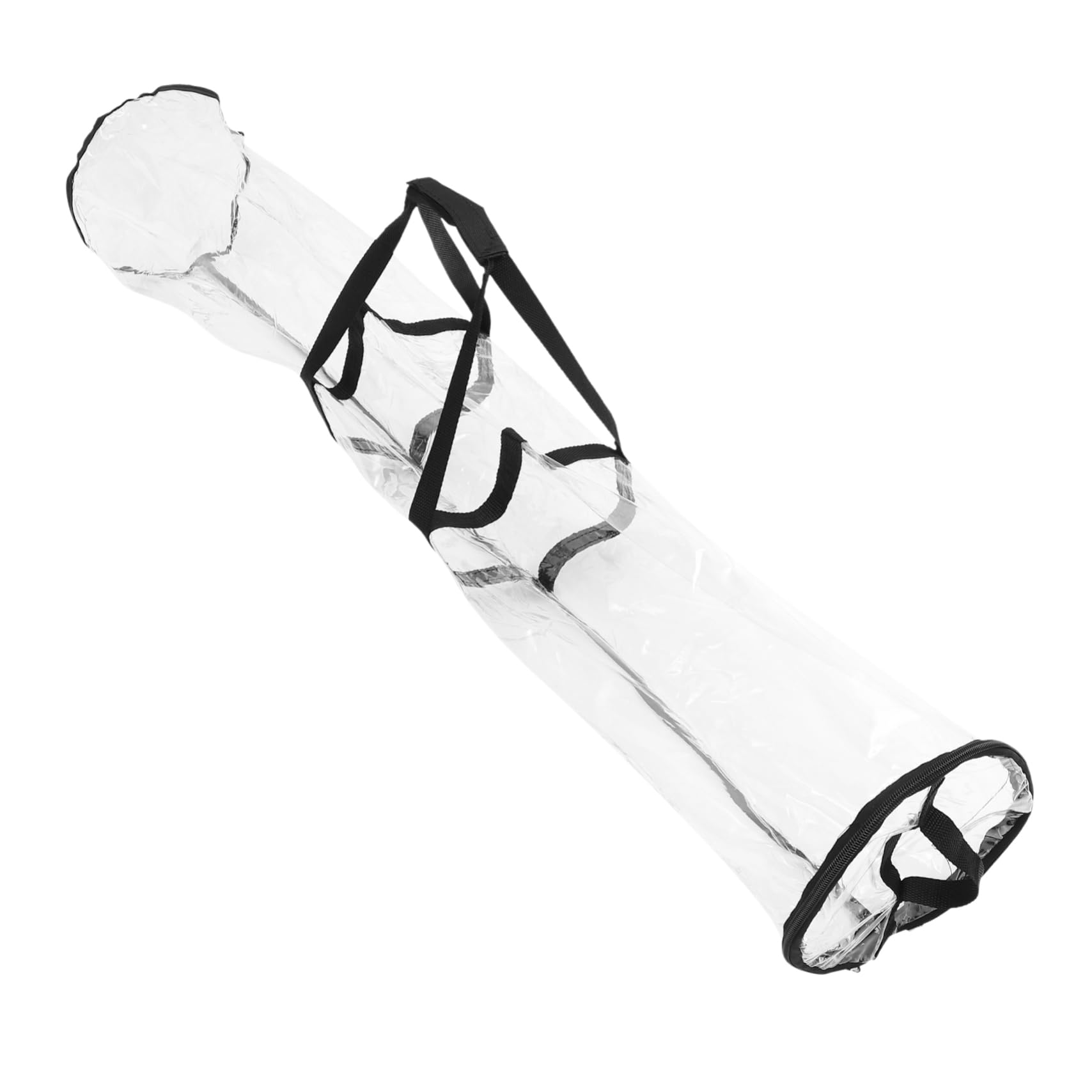 TOPBATHY 2 Stück Geschenkpapier Aufbewahrungstasche Transparente Organizer Tasche für Weihnachtsgeschenke mit Stabilen Griffen für Sichere Lagerung und Transport von Geschenkpapier