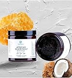 3-IN-1 African Black Soap | Moisturizing Face Cleanser | Nourishing Body Wash | Sulfate-Free Shampoo