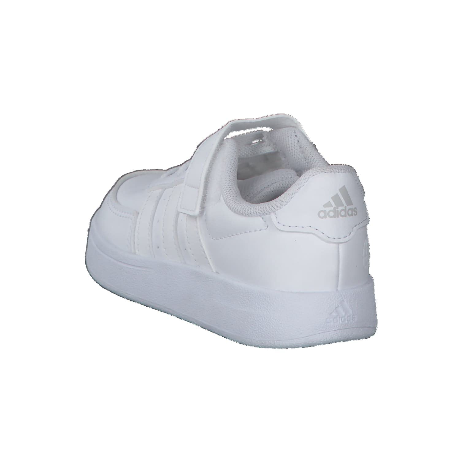 adidas Breaknet Lifestyle Court Elastic Lace and Top Strap Shoes, Zapatillas de Tenis, Cloud White/Cloud White/Grey One, 38 EU