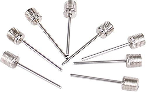 Miniatura 7 de Bombas de bolas de acero inoxidable, agujas de inflado, agujas de inflado, agujas para baloncesto, pelotas de fútbol, voleibol, agujas de inflado,