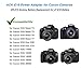 TKDY LP-E10 EOS Rebel T7 Dummy Battery ACK-E10 Continuous Power Supply DR-E10 DC Coupler Kit for Canon EOS T7 T6 T5 T3, Kiss X50 X70 X80 X90, EOS 1100D 1200D 1300D 1500D 2000D Digital Camera.