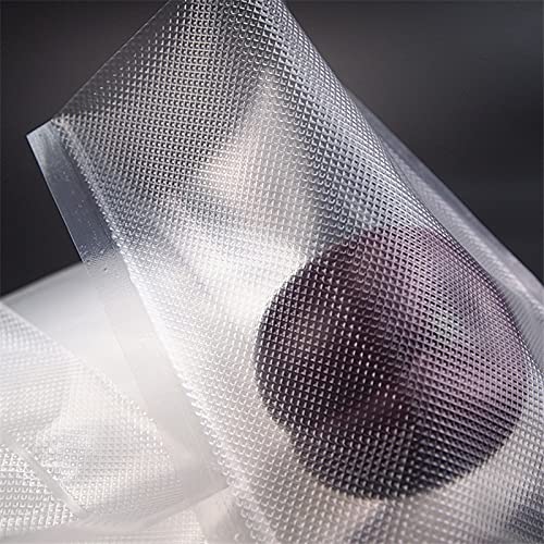 HMTE 100pcs Sacs de scellement sous Vide Sacs de céréales de Stockage sous Vide Alimentaire pour Machine à emballer sous Vide Sacs d'emballage ménager (Couleur: 10cmX15cm) (7cmx12cm)