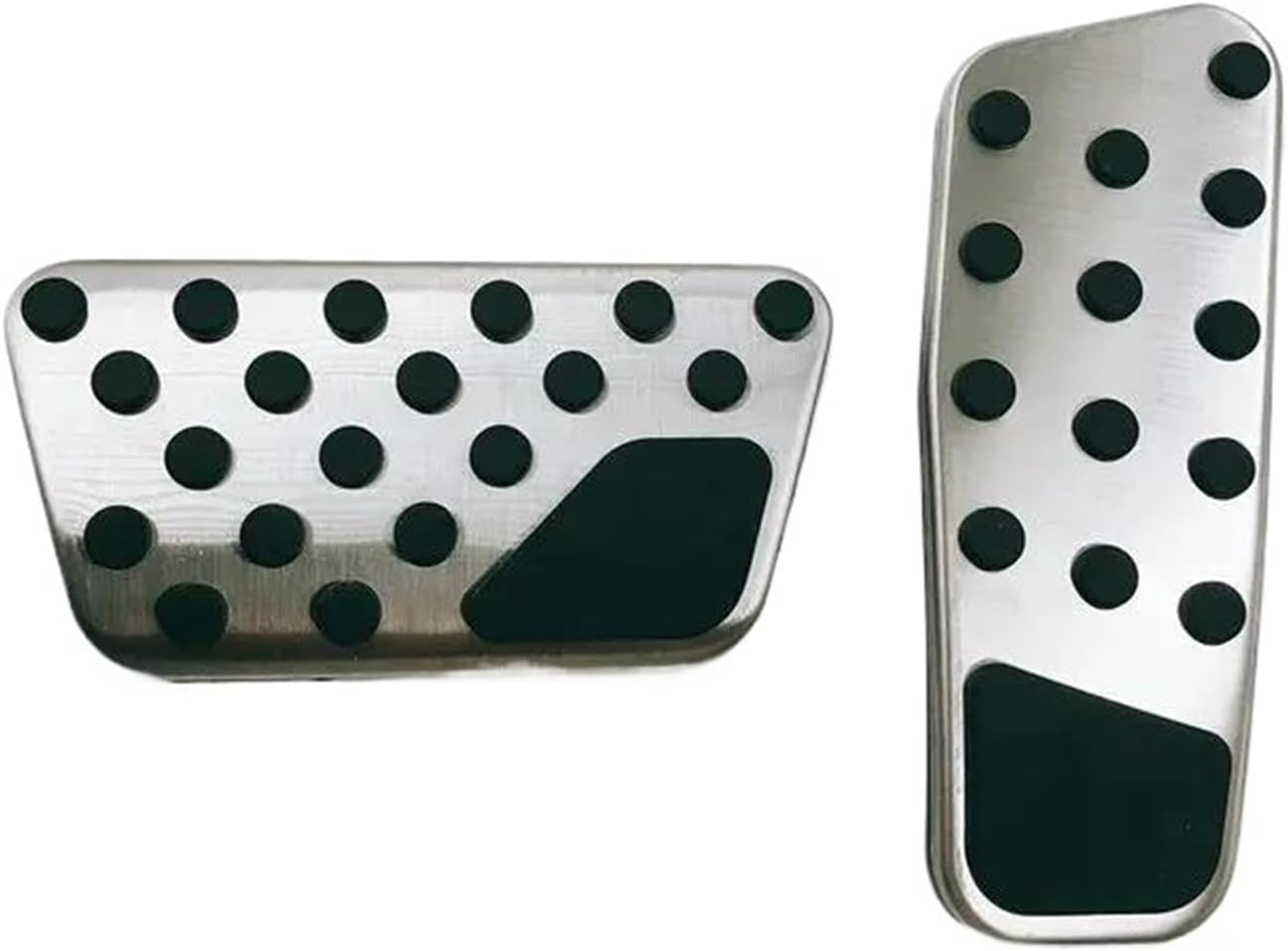 For Jeep For SRT For Grand For Cherokee WK2 WL 2011-2022 Stainless Steel Car Pedals Accelerator Brake Non-slip No Drilling Pedal Cover Parts Car Foot Pedals