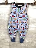  Strampler Autos blau Hose, einteiler, strampelanzug, latzhose, Erstausstattung